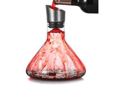 Wine Decanter With Aerator