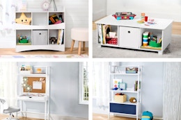 4 lifestyle images of BYO kids furniture