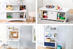 4 lifestyle images of BYO kids furniture