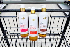 dove serum body wash in shopping cart