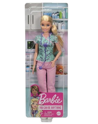 Barbie Nurse Blonde Doll