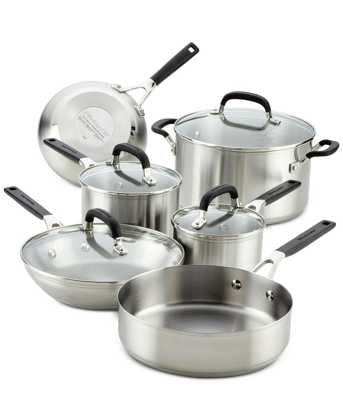 KitchenAid 10-Piece Cookware Set