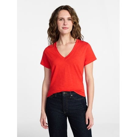 Time and Tru Women's Slub Tee