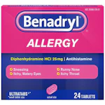 2 Benadryl Ultratabs