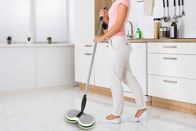 Gladwell Cordless Electric Mop, $31.99 Shipped at Daily Steals card image