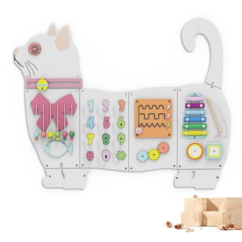 Toddler Wooden Busy Board