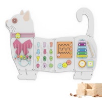 Toddler Wooden Busy Board