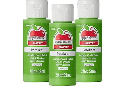 Apple Barrel Acrylic Paint 3-Pack