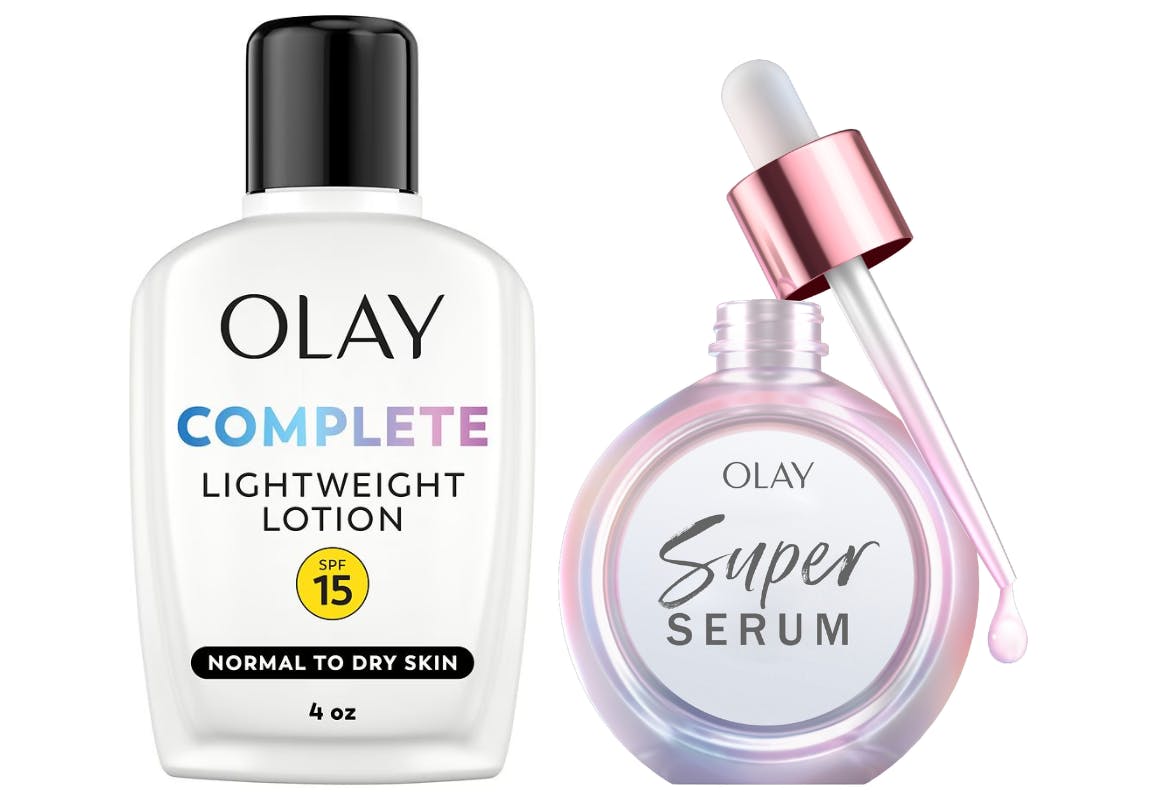 2 Olay Skincare Products