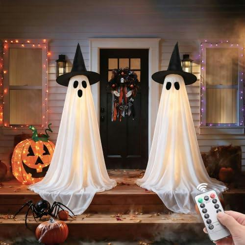 Halloween Ghost Decorations 2-Pack