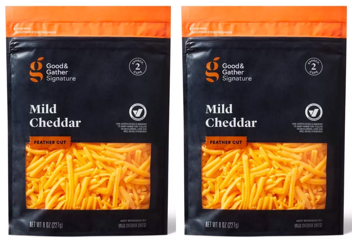 2 Good & Gather Signature Shredded Cheese