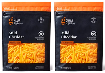 2 Good & Gather Signature Shredded Cheese