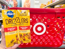 Get Pedigree Drizzlers for Free + $0.05 Back at Target While Supplies Last card image