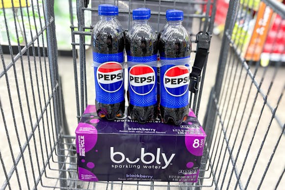 Pepsi and Bubly Beverages, Only $3.25 per Pack at Walgreens
