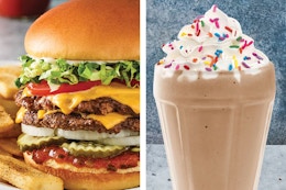 Red Robin Monster Monday Food Deals: $2 Burger Upgrade, $4 Milkshakes, More card image