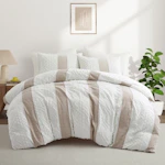 Boho Textured Duvet Cover Set