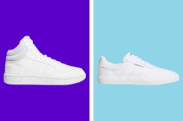 Get Women’s Adidas Sneakers for $19 and Men’s for $21 at Shop Simon card image