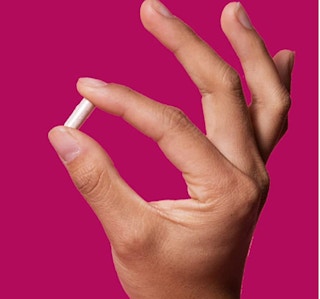 a bottle of prebiotics