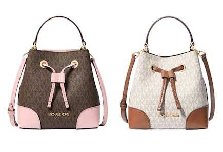 2 Michael Kors Bucket Bags