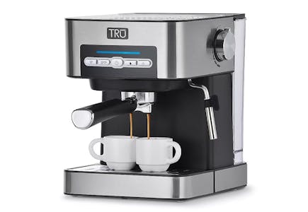 TRU 15-Bar Espresso Machine