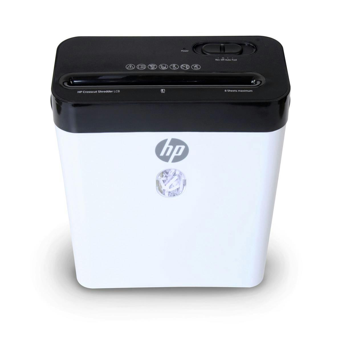 HP 8-Sheet Crosscut Shredder