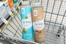 2 st ives body washes in a cart