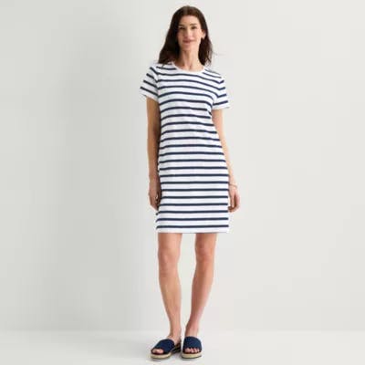 Women's Short Sleeve T-Shirt Dress