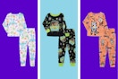 Monsters Inc, Scooby Doo & Bluey Toddler Pajama Set in Halloween themes