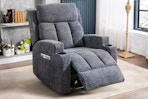 Lifestyle image of the Bestier Massage Recliner in home setting