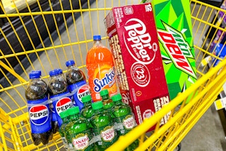 soda deals in shopping cart