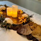 Cheesecloth Table Runner