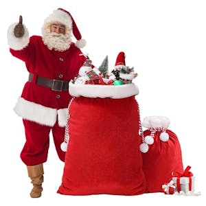 Velvet Santa Sacks