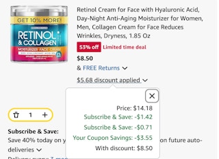 retinol anti-aging moisturizer