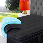 King Memory Foam Mattress Topper