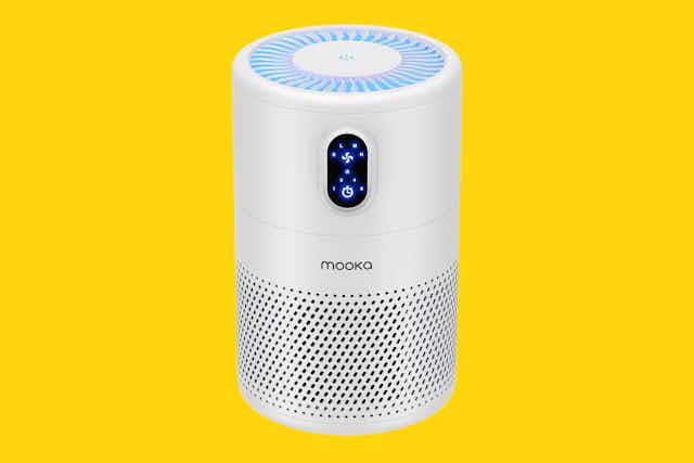 Mooka Large Room Air Purifier, Only $41 on Amazon (Reg. $170) card image