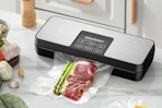 vacuum sealer machine on kitchen counter