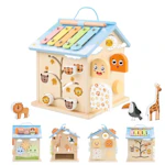 Wooden Activity Cube