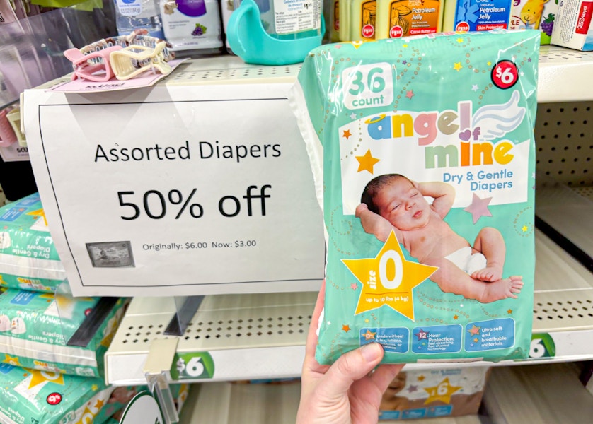 dollar tree angel of mine diapers clearance 2