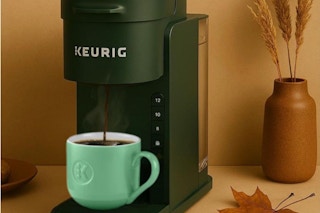 Keurig K-Express Single Serve K-Cup Pod Coffee Maker on a kitchen counter