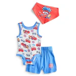 Baby Cars Bodysuit and Shorts Set