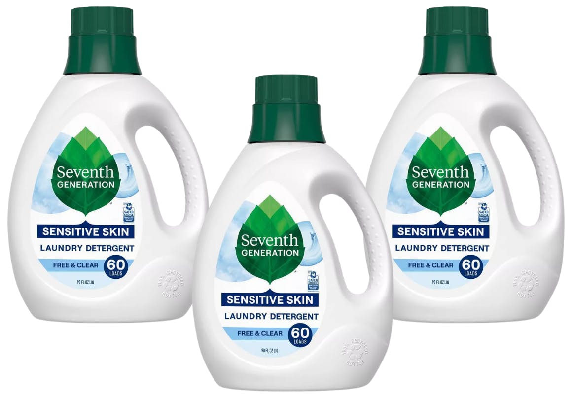 3 Seventh Generation Detergents