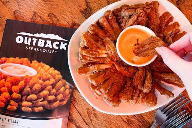 Thursday Food Deal: Grab a FREE Bloomin' Onion at Outback (June 27 - 28) card image