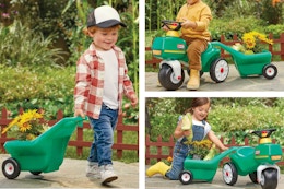 little tikes tractor and cart