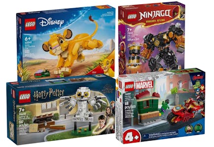 4 Lego Sets