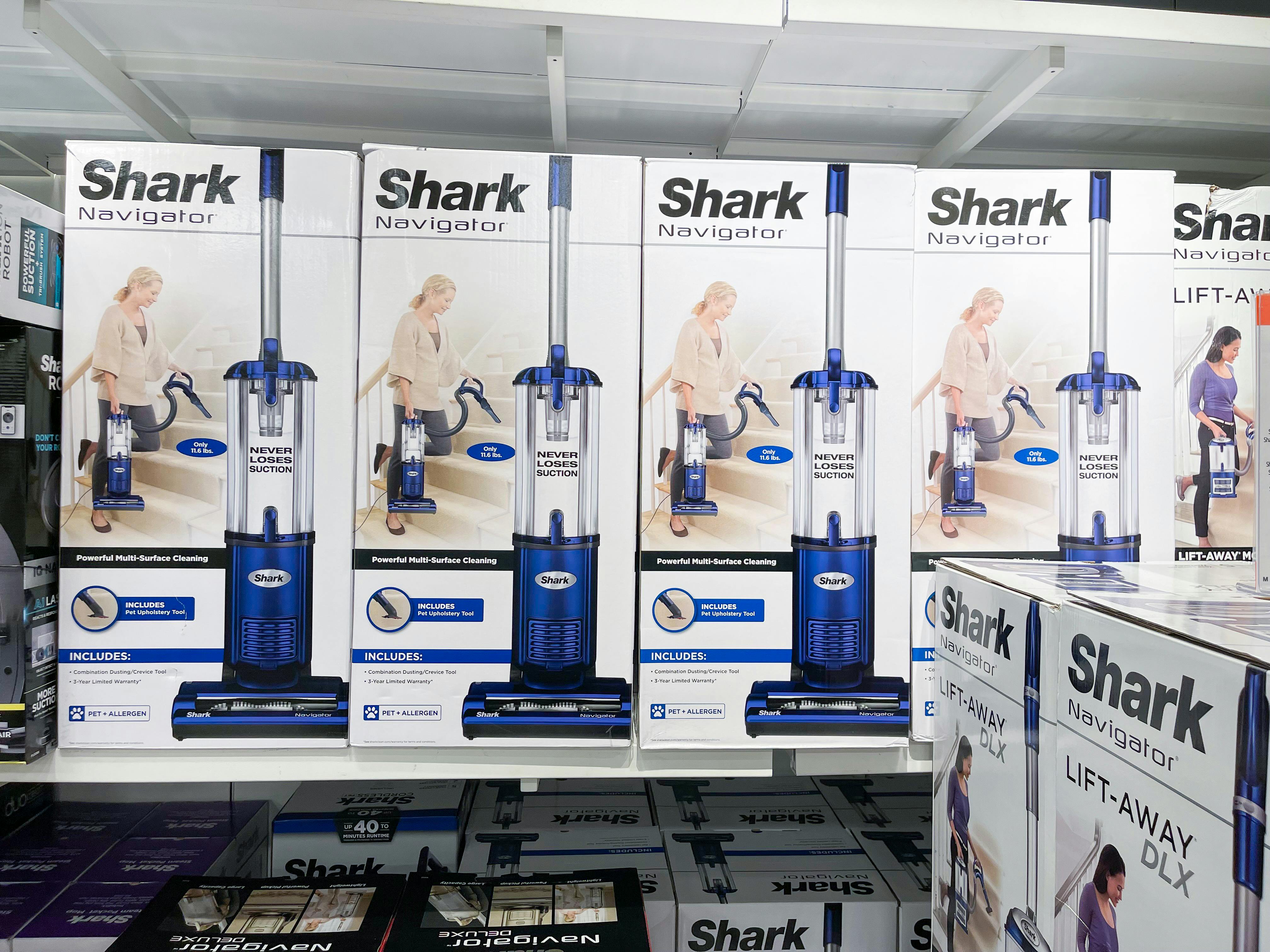 Lowest Prices of the Season at Macy's Shark Vacuums, Up to 64 Off