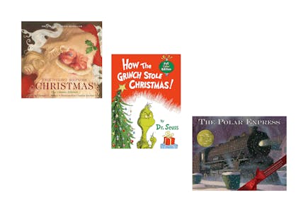 3 Kids' Hardcover Christmas Books