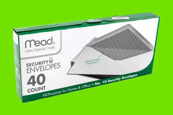 Mead #10 Envelope 40-Pack, as Low as $1.03 on Amazon (80% Off)