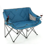 Portable Folding Camping Loveseat
