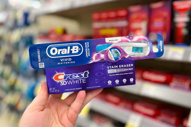 Get a Free Crest Toothpaste and Oral-B Toothbrush This Week at Walgreens card image