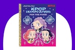 a K-Pop Demon Hunters Little Golden Book